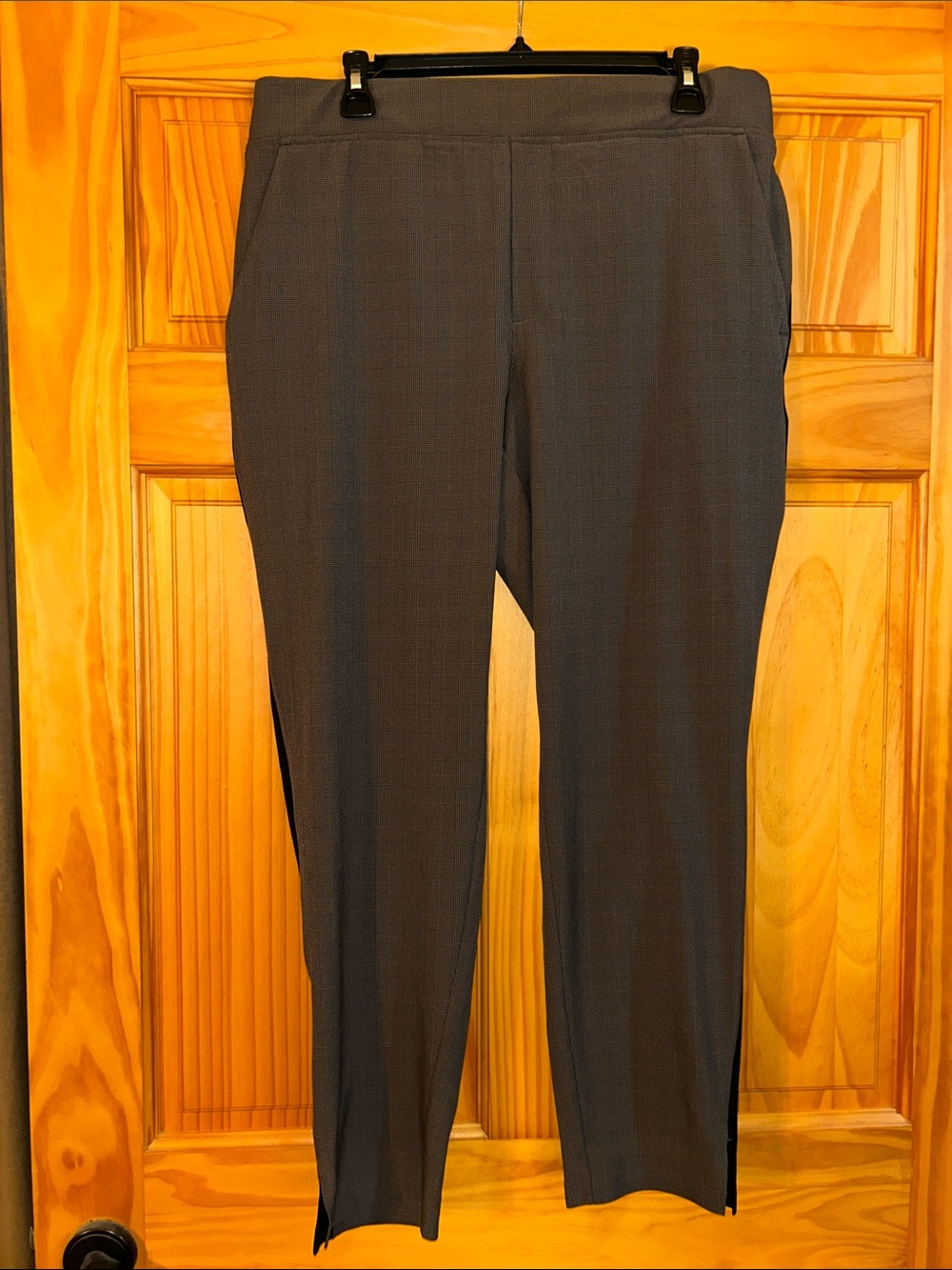 Athleta Cropped Ankle Dress Pants in Charcoal Gray